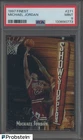 1997-98 Topps Finest #271 Michael Jordan Chicago Bulls HOF PSA 9 MINT
