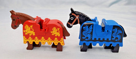 LEGO Castle: Knight's Challenge 1584 100% complete except for 2 feathers