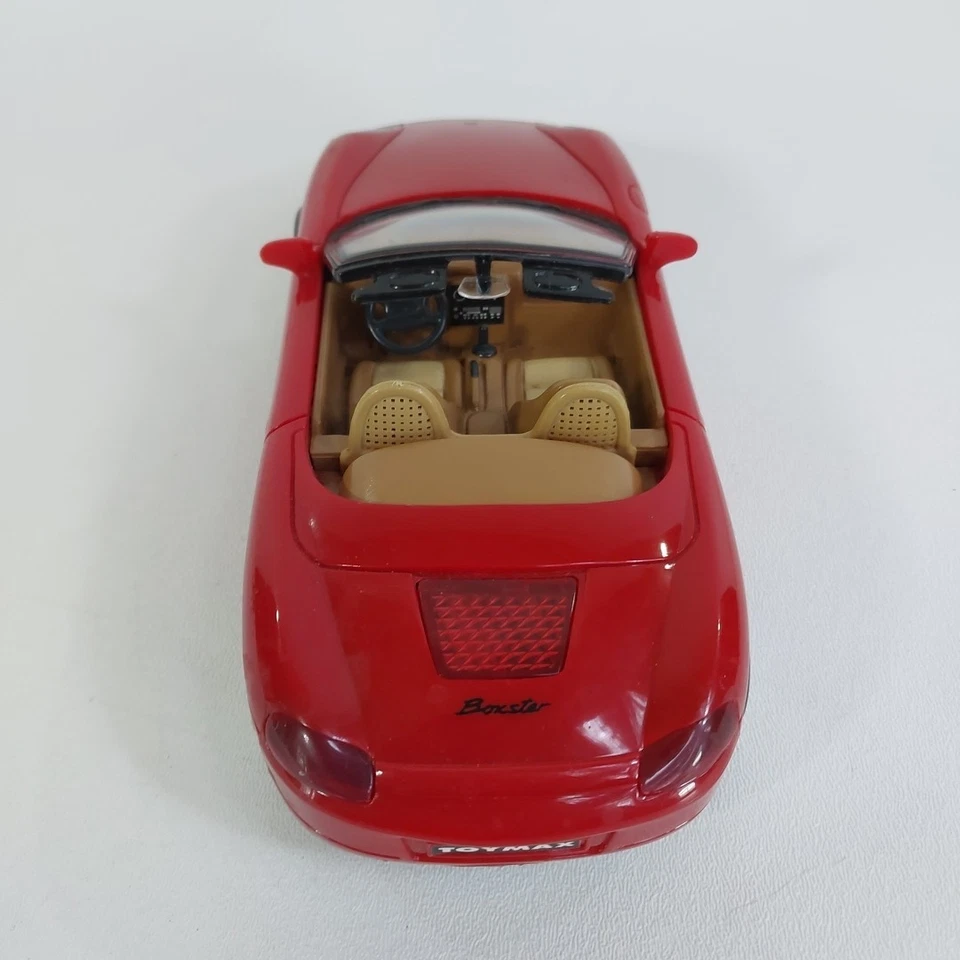 Radio Shack Toymax Porsche Boxster Remote Control Car 2000 NO REMOTE USED 1:24 - Image 3 of 4