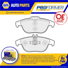 Brake Pads Set fits MERCEDES GLK220 X204 2.2D Rear 08 to 15 Proformer New