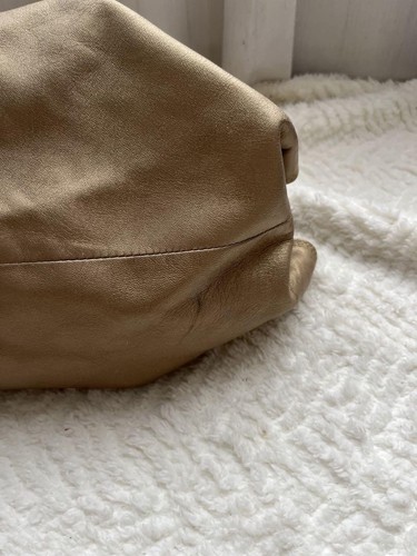 Auth Used LOEWE Nappa Aire Anagram Shoulder bag Brown w/Dust bag JAPAN - Picture 8 of 15