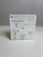 Apple World Travel Adapter Kit New Open Box White Genuine Apple