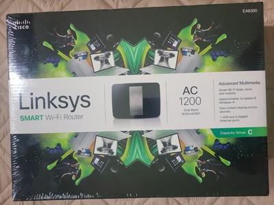 NEW Linksys Smart Wi-Fi Router AC 1200 Dual Band N300+AC867 EA6300