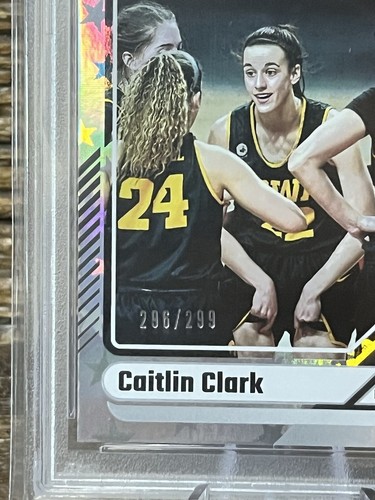 2024 Caitlin Clark Collection Donruss #2 Pointed Stars /299 Panini PSA 10 POP 2 - Bild 2 von 3