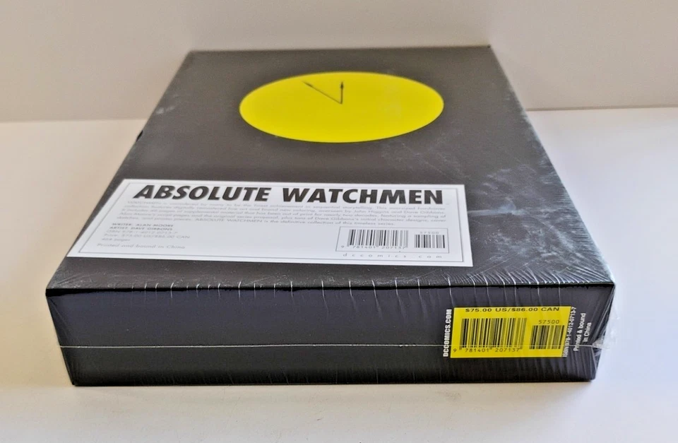 Absolute Watchmen DC Comics 2005 Hardcover with Slipcase Sealed Alan Moore - Image 3 of 4