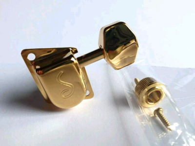 Schaller Original F-Series / 70s Tuner Einzel-Mechanik 1 L gold