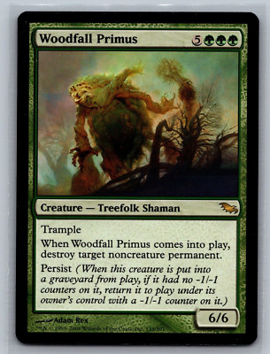 Magic The Gathering Shadowmoor Woodfall Primus #135/301 MTG TCG CCG