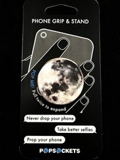 AUTHENTIC PopSockets Single Phone Grip PopSocket Universal Holder Moon