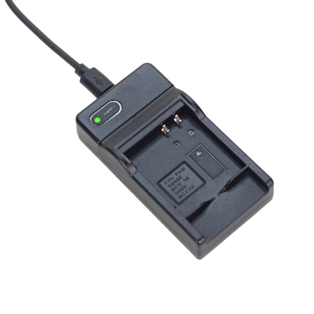 Battery or Charger for Panasonic Lumix DMC-FS3 DMC-FS3A DMC-FS3EG