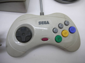 Sega Saturn HST-3220 Console White Set  NTSC-J Tested