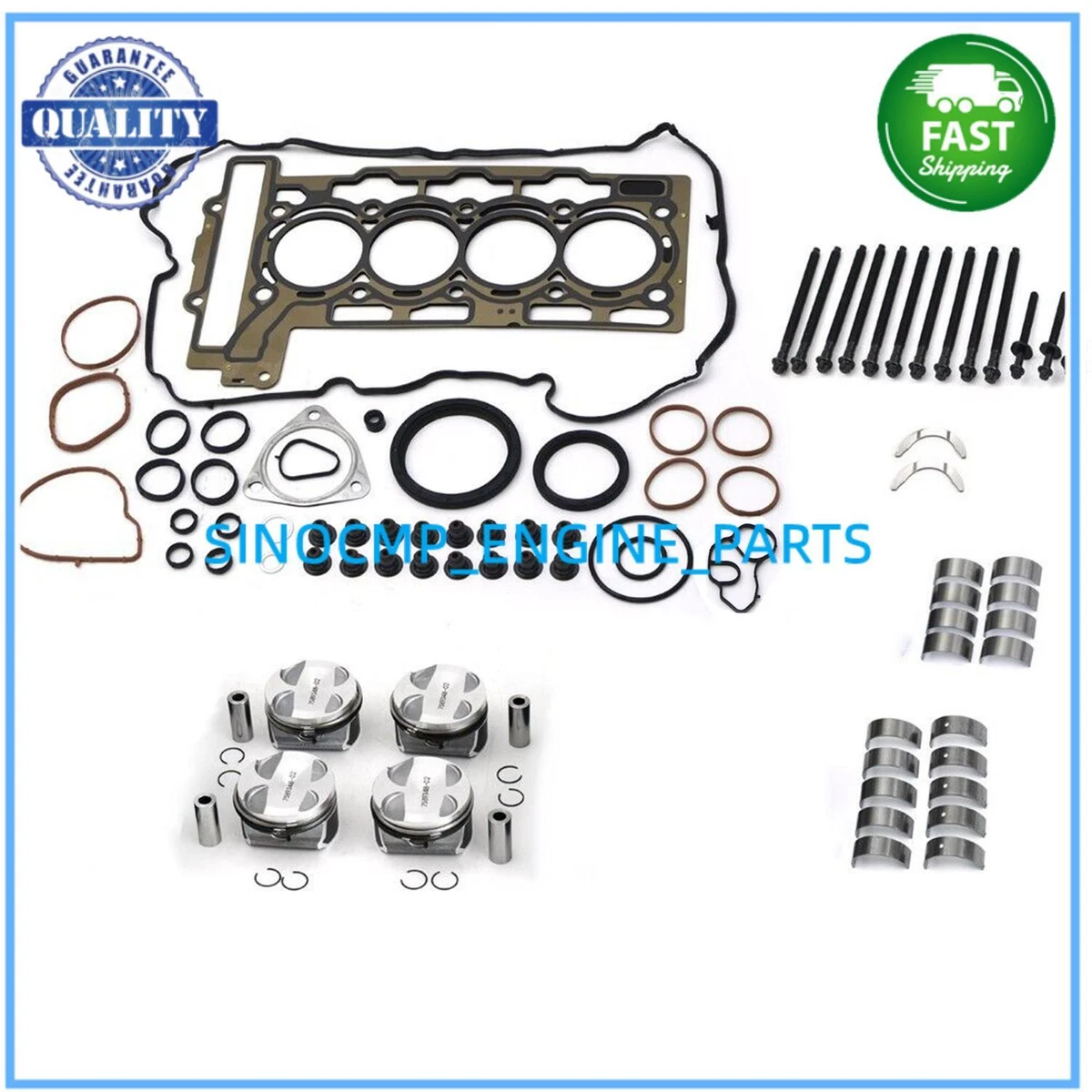 N12 N16 Engine Rebuild Kit 77mm CR 11 1 For Mini Cooper R55 R56
