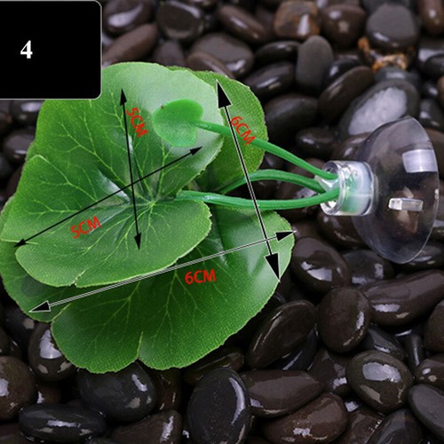 Aquarium Artificial Leaf Betta Hammock Fish Resting Bed Leaf Plant Tanks US - Picture 9 of 34
