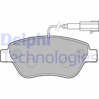 Delphi LP2230 Bremsbelagsatz, Scheibenbremse FüR Alfa Romeo Fiat