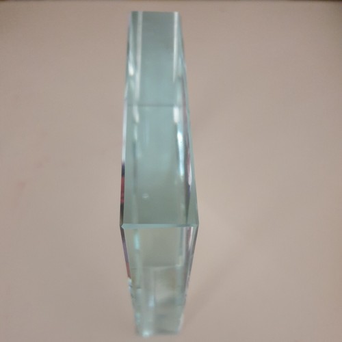 Personalised Daddy & Daughter Glass Photo Block Token Father's Day Dad Birthday - Picture 3 of 4