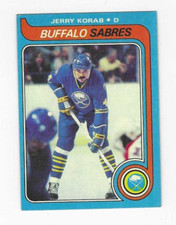 1979-80 TOPPS JERRY KORAB #74 BUFFALO SABRES
