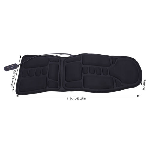 Massagesitzkissenbezug mit Wärme Rückenmassagesessel für Zuhause und Auto - Bild 13 von 19