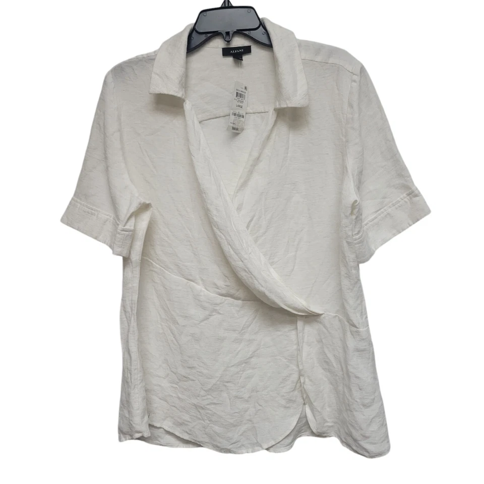 Blusa para mujer Alfani Deco Breeze.  Talla grande. Nuevo con etiquetas $69 Foto 4 de 4