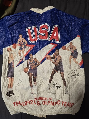 VINTAGE - Tyvek - Kellogg's Jacket - 1992 Olympics USA Dream Team - Men's Small - Picture 3 of 4