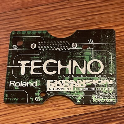 Roland SR-JV80-11 TECHNO エクスパンションボード 拡張 Roland SR-JV80-11 TECHNO COLLECTION expansion installation