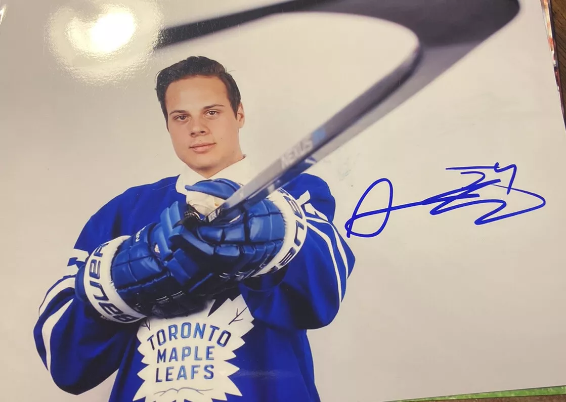 NHL Auston Matthews Signed Jerseys, Collectible Auston Matthews Signed  Jerseys, NHL Auston Matthews Memorabilia Jerseys