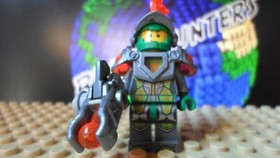 LEGO® Nexo Knights™ Aaron - Flat Silver Visor – (2016) – 70325