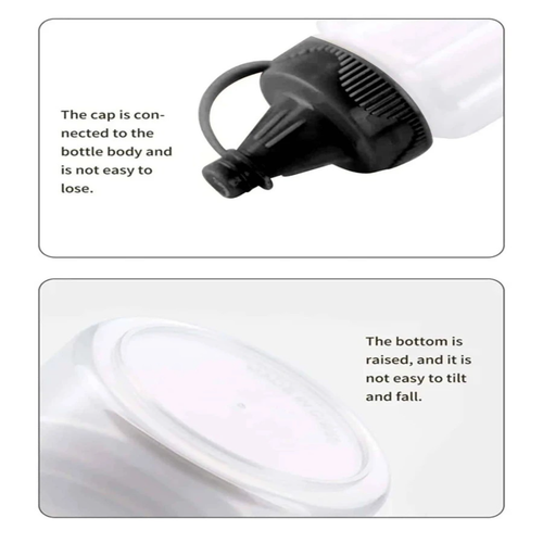 8pcs Squeeze Bottles Mini Seasoning Squeeze Bottles Sauce Ketchup Squeeze Bottle - Picture 3 of 6