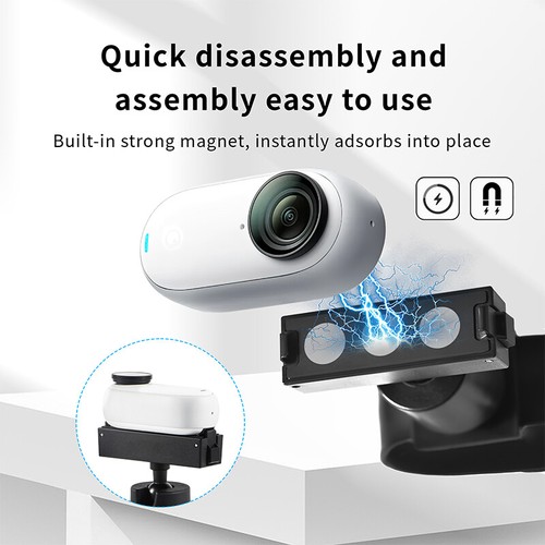 Per Insta360 GO 3/GO 3S Telecamera Pollice Ciclismo Selfie Supporto Magnetico da Polso Staffa - Foto 6 di 20