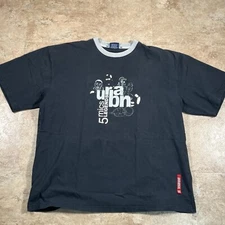 Vintage 90s The Source Clothing Company 5 Mics Urban Legends Hip Hop T-Shirt XXL