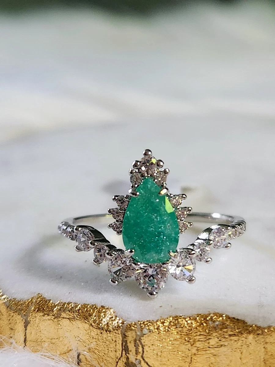 Beautiful crystal rings outlet