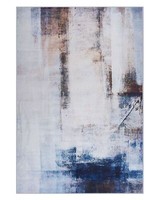 Teppich Rechteckig Beige 140X200Cm Modern Abstrakt Kurzflor Trabzon