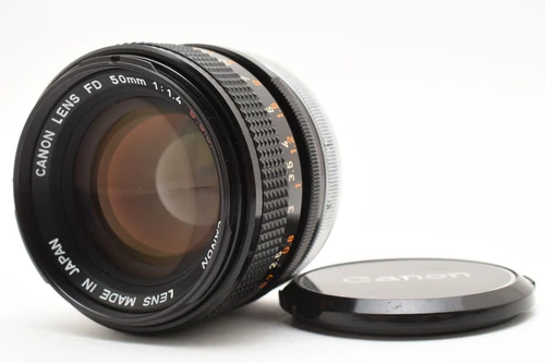 [Exc+5] Canon FD 50mm f1.4 s.s.c. ssc MF Standard Lens From JAPAN