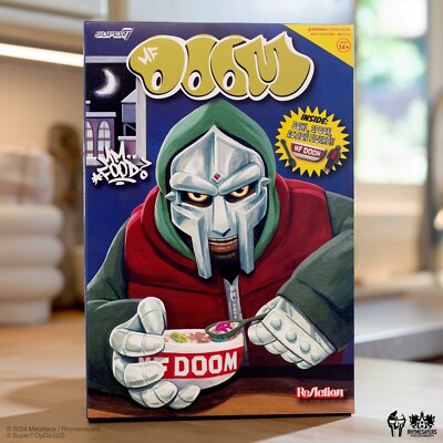 新品未開封 SUPER7 MF DOOM フィギュア WAVE 02 MF DOOM x SUPER7 - OPERATION: DOOMSDAY REACTION FIGURE