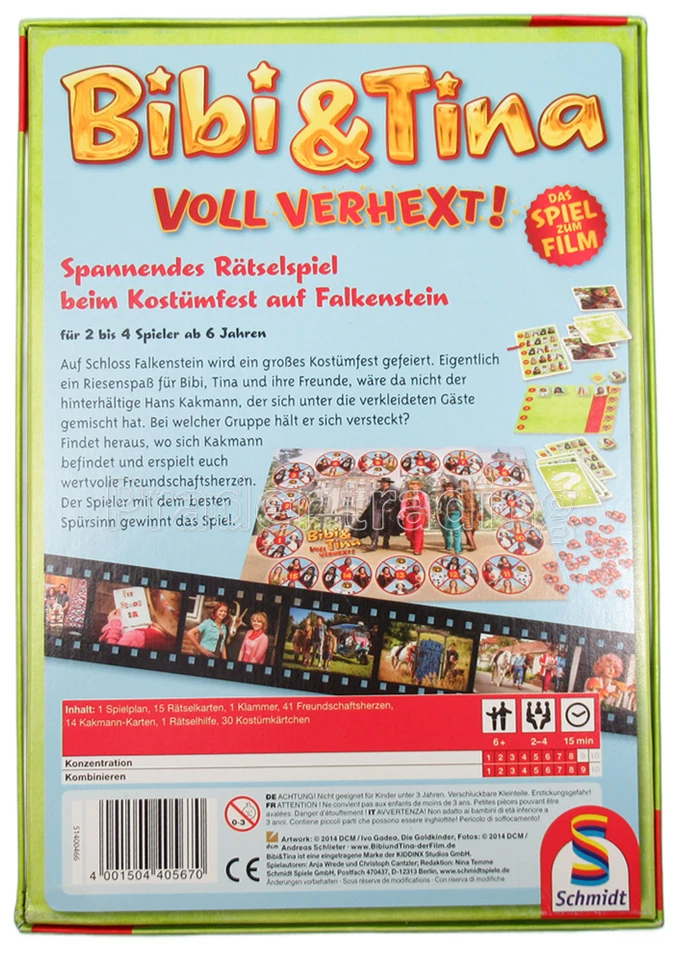 Bibi & Tina voll verhext!  - kontrolliert  & Vollständig in sehr  guten Zustand - Bild 2 von 4