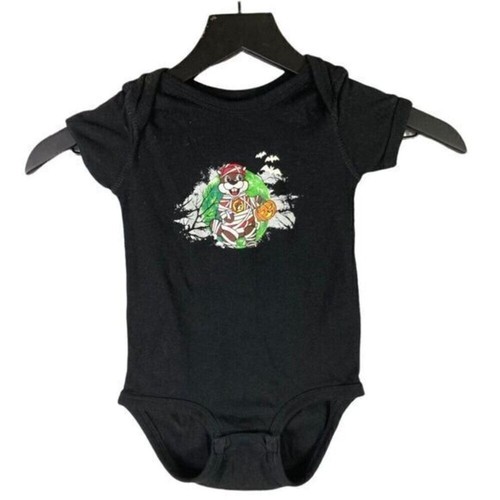Pagliaccetto Buc-ees Baby Beaver Bucees taglia 18 mesi stazione di servizio Halloween pezzo unico - Foto 2 di 10
