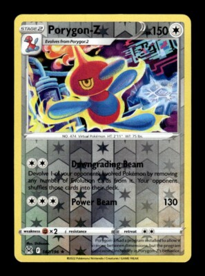 Pokemon Lost Origins PORYGON-Z 142/196 Reverse Holo | eBay