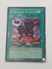 Yu-Gi-Oh Einzelkarte Finsterer Ausbruch bespielt