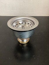 Sink Basket Strainer w/ Deep Locking Cup. 18BN. Dearborn Brass