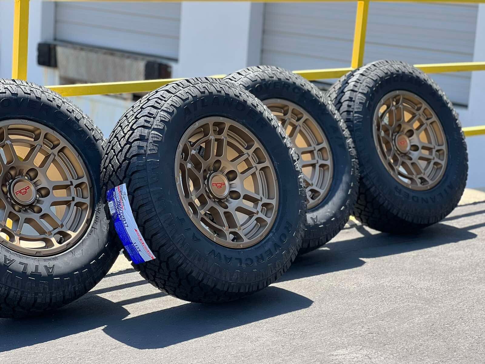 17 Wheels 265/70R17 Tires Rims fit TRD PRO Toyota 4runner Tacoma Tundra ...