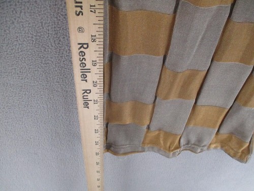 Zara Pants Womens Medium Gold Grey Checkered Y2K Wide Leg High Cropped Relaxed - Picture 7 of 16