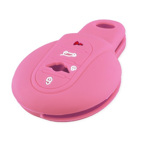 Fit MINI Cooper Countryman R55 F56 4 Button Remote Key Fob Silicone Case Cover - Picture 6 of 24