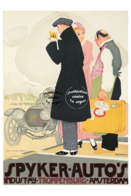 AUTO C4 CITROËN Rmwx-POSTER HQ 45x60cm d'une AFFICHE VINTAGE