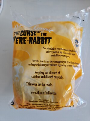 2005 Burger King Kids Club Toy Wallace & Gromit The Curse of the Were ...