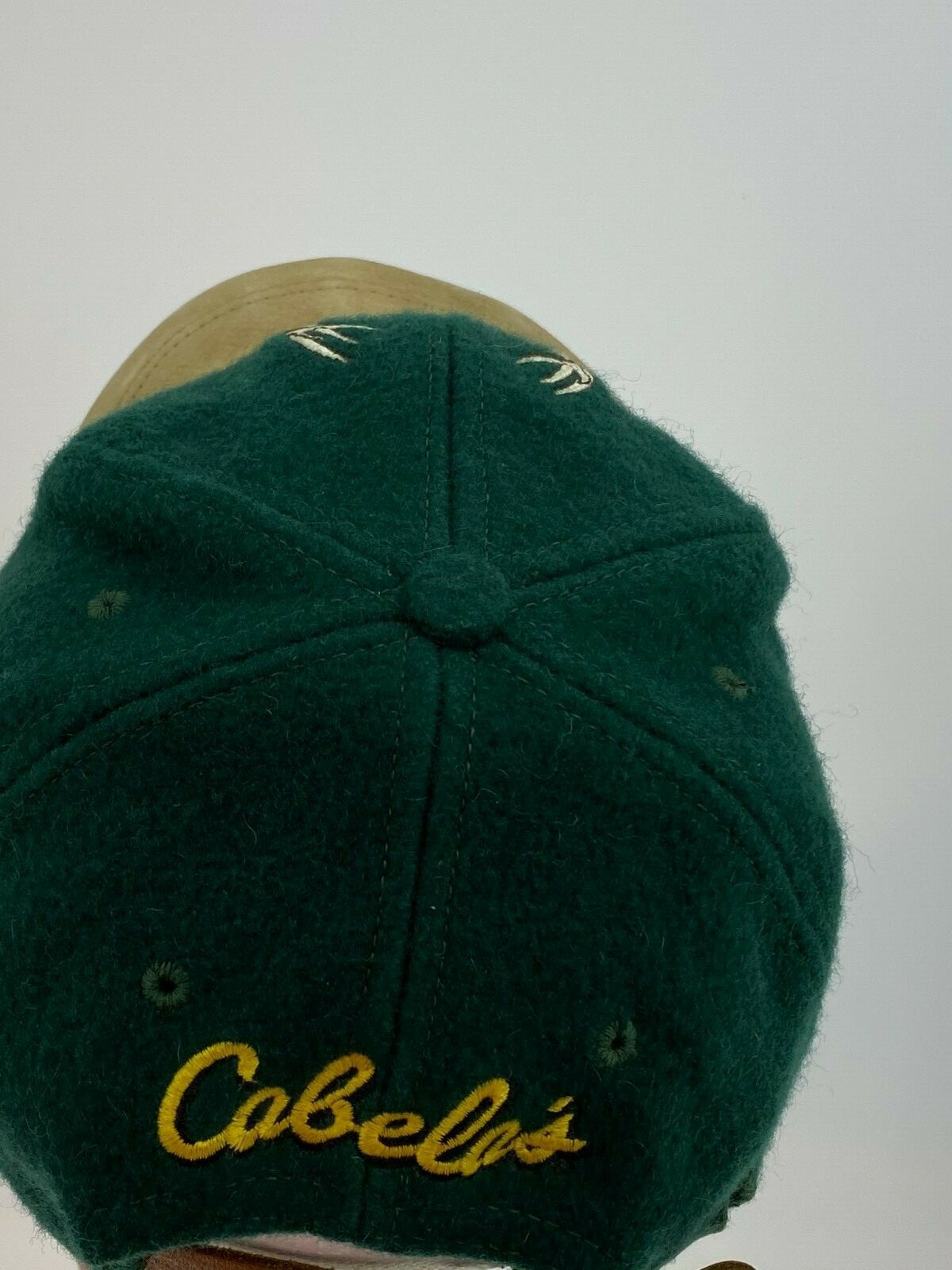 Cabela’s Green Wool Hunting Cap Hat Hunting Fishing o… Gem