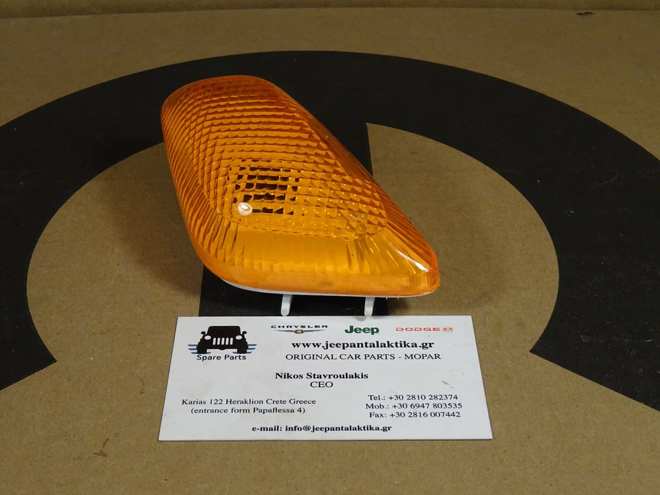 Side Repeater Light Right Jeep Wrangler TJ 97-06 55155460AC Genuine New Mopar - Image 3 of 4