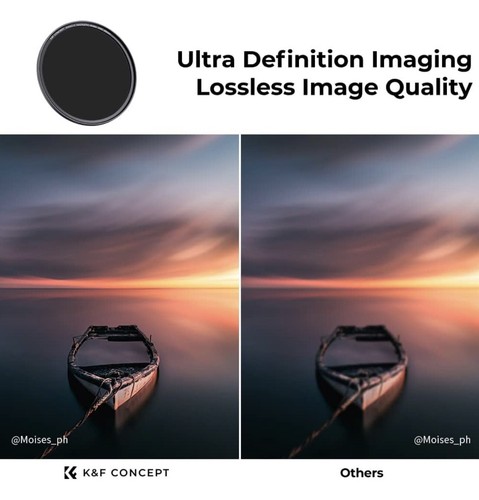 K&F Concept 67mm Magnetic ND Lens Filters Kit (5 Pack) GND8+ND8+ND64+ND1000+Base - Picture 9 of 12