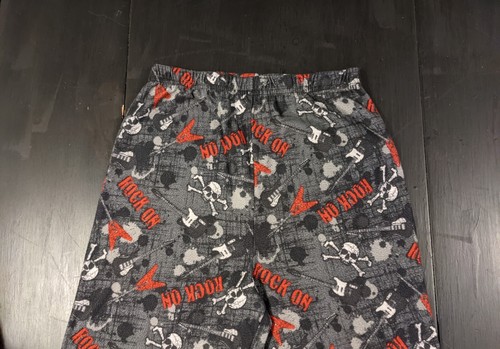 Boy's Mad Dog Concepts Gray "Rock On' Pajama Pants, M (8/10) - Picture 4 of 12