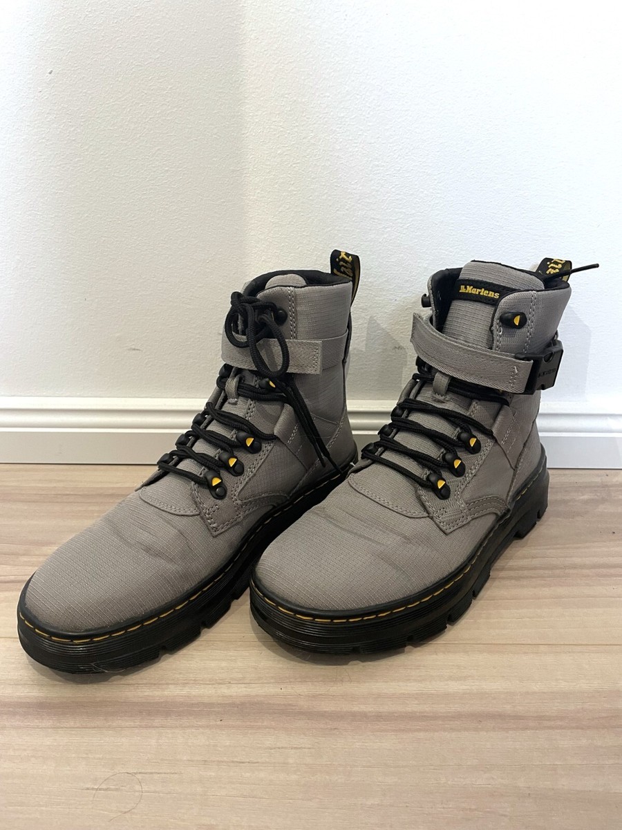 Doc Martens Gebraucht 41 Martens Boots Combs 41 Grau Stiefel