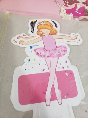 NEW Vintage Birthday Party Decor LOT Ballerina Ballet Dance  display picture 1