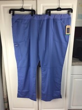 NEW Women  s Cherokee Scrub cargo Pants size 5XL Modern Classic Blue Revolution
