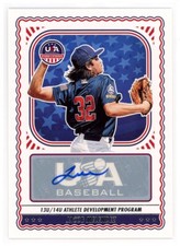 2024 USA Baseball Stars & Stripes #31 Jacob Melendez Signatures Autograph